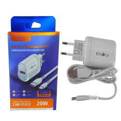 CARREGADOR TURBO 20W TIPO-C...