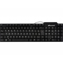 TECLADO USB STD FORTREK...