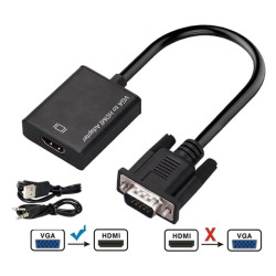CABO CONVERSOR HDMI-F/VGA-M...