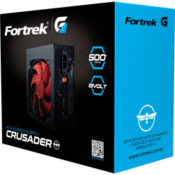FONTE 500W REAL FORTREK...
