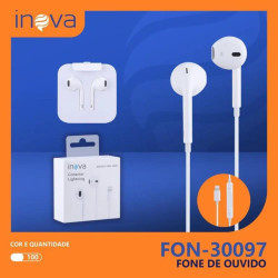 FONE DE OUVIDO IPHONE INOVA...